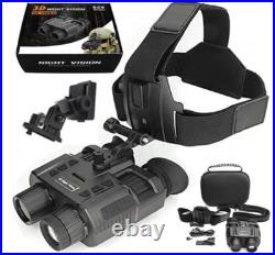 Helmet-Mounted Flip-Up Night Vision Binoculars Infrared NVG-Pro Tactical Gear