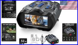 High-Performance Night Vision Goggles with 9 Infrared Levels