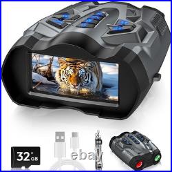 High-Performance Night Vision Goggles with 9 Infrared Levels