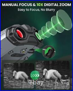 High-Performance Night Vision Goggles with 9 Infrared Levels