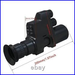 Hunting Digital Night Vision Goggles, 1920x1080 OLED HD Photos & Videos Monocular