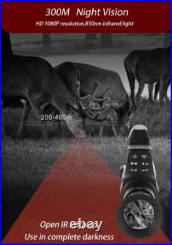 Hunting Digital Night Vision Goggles, 1920x1080 OLED HD Photos & Videos Monocular