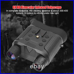 Hunting Infrared Night Vision Binocular 1080P Head Mount Goggles 8x Digital Zoom Hunting Infrared Night Vision Binocular 1080P Head Mount Goggles 8x Digital Zoom