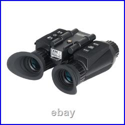 Hunting Night Vision Goggles Head Mounted Binoculars 8X Zoom Infrared 850nm CAM