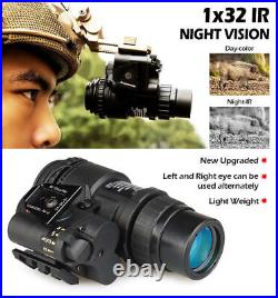 Hunting Night Vision Monocular PVS18 Optics Goggle 1X32 Infrared Digital Scope