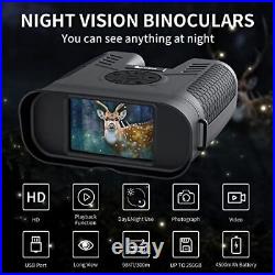 IXIEEX Night Vision Goggles Rechargeable 984ft/300m Viewing Range FHD 1080P