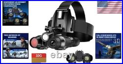 Immersive 3D Night Vision Goggles with Adjustable Infrared Light & Fill Light