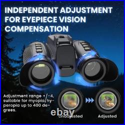 Immersive 3D Night Vision Goggles with Adjustable Infrared Light & Fill Light