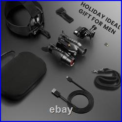 Immersive 3D Night Vision Goggles with Adjustable Infrared Light & Fill Light