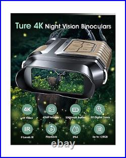 KJK Night Vision Goggles 42MP-Black