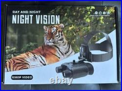 Karon V Night Vision Goggles? RETAIL $900! HEAD MOUNT 8X Zoom With Recording