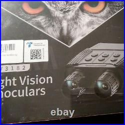 Kinka NV3182 Night Vision Binoculars 100% Darkness Digital Infrared Goggles New