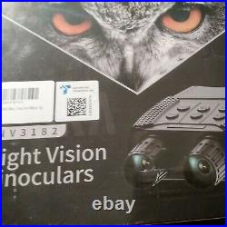 Kinka NV3182 Night Vision Binoculars 100% Darkness Digital Infrared Goggles New