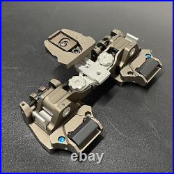 Lightweight CNC Machined Binocular KVC Bridge Night Vision Mount Universal TAN