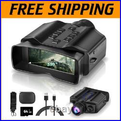 Lightweight Night Vision Binoculars with 64GB Card