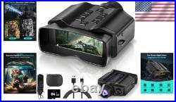 Lightweight Night Vision Binoculars with 64GB Card