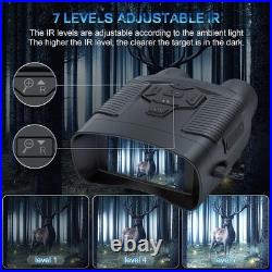 Lightweight Rechargeable Night Vision Goggles Capture 36MP Photos in Darkness