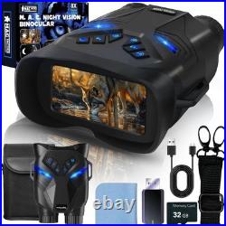 M. A. C. Night Vision Goggles 4K Night Vision Binoculars with 8x Digital Zoom, 7 I