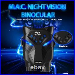 M. A. C. Night Vision Goggles 4K Night Vision Binoculars with 8x Digital Zoom, 7 I M. A. C. Night Vision Goggles 4K Night Vision Binoculars with 8x Digital Zoom, 7 I
