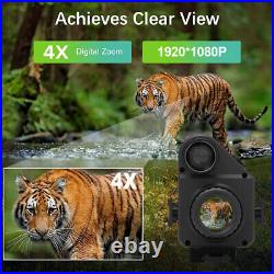 M5 1080P Night Vision Goggles Night Vision Scope Infrared IR Camera For Hunting