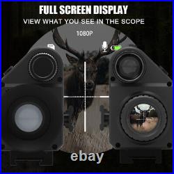 M5 1080P Night Vision Goggles Night Vision Scope Infrared IR Camera For Hunting