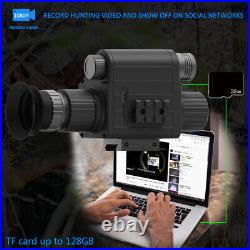 M5 1080P Night Vision Goggles Night Vision Scope Infrared IR Camera For Hunting