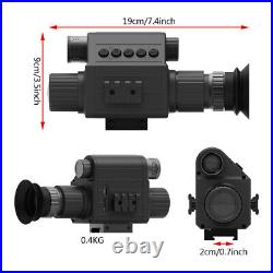 M5 1080P Night Vision Goggles Night Vision Scope Infrared IR Camera For Hunting