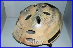 MARSOC Bump Helmet Tan Multicam NVG Norotos Mount Medium HALO SEAL DEVGRU Ranger