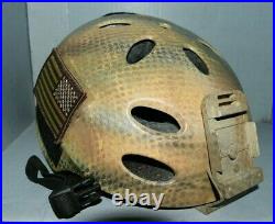 MARSOC Bump Helmet Tan Multicam NVG Norotos Mount Medium HALO SEAL DEVGRU Ranger