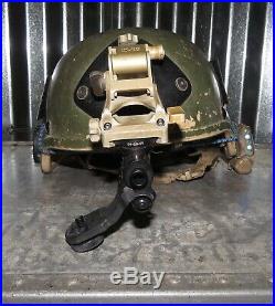 MARSOC MSA 2000 ACH Advanced Combat Helmet Custom Camo Norotos AKA2 Wilcox NVG M
