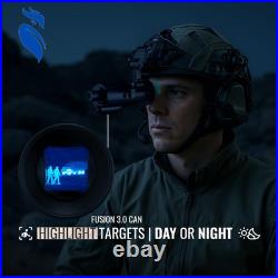 MAX 2.0 Digital Night Vision Goggle & Fusion 3.0 Thermal/NV Goggle Head & Helmet