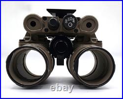 MH-1 Night Vision Goggle Housing (No Image Intesufuer Tubes) FDE