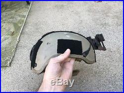 MSA MICH 2001 Helmet With Wilcox NVG Mount AOR1 Nsw Crye Ops Core Devgru