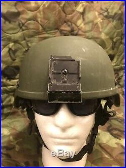 MSA MICH TC2000 ACH Ballistic Helmet LARGE SF NSW ACH ODA NVG Norotos OEF OIF US