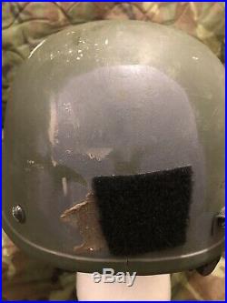 MSA MICH TC2000 ACH Ballistic Helmet LARGE SF NSW ACH ODA NVG Norotos OEF OIF US