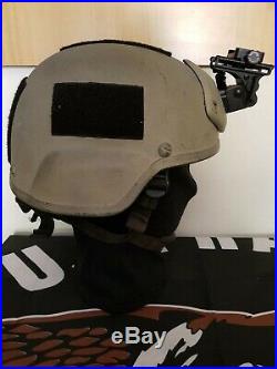 MSA Mich 2000 with Norotos 3 Hole Shroud Nvg Mount + Arm Size L NSW Seal Devgru