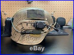 MSA TC2000 ACH helmet With ANVIS NVG Mount Special operations Used