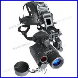 Master Night Vision Goggles Head Mount Kit Monoculars Security IR Tracker Gen