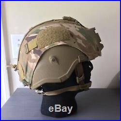 Medium Ceradyne 3M IHPS Improved Combat Helmet NVG Wilcox Ops Core MICH ACH AOR1