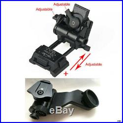 Metal L4G24 Helmet NVG Mount + Metal J Arm Bracket for AN/PVS14