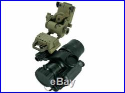 Metal L4G24 Helmet NVG Mount + Metal J Arm Bracket for AN/PVS14