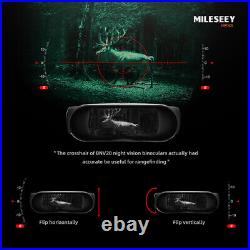 Mileseey Night Vision Infrared Goggles for Hunting with Rechargeable Battery