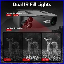 Mileseey Night Vision Infrared Goggles for Hunting with Rechargeable Battery