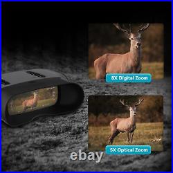 Mileseey Night Vision Infrared Goggles for Hunting with Rechargeable Battery