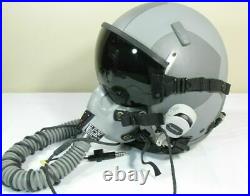 Military Gentex Fixed Wing HGU 55/P Flight Pilot Helmet Oxygen Mask NVG Mount