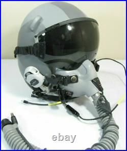 Military Gentex Fixed Wing HGU 55/P Flight Pilot Helmet Oxygen Mask NVG Mount