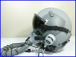 Military Gentex Fixed Wing HGU 55/P Flight Pilot Helmet Oxygen Mask NVG Mount