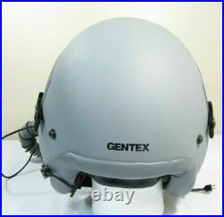 Military Gentex Fixed Wing HGU 55/P Flight Pilot Helmet Oxygen Mask NVG Mount