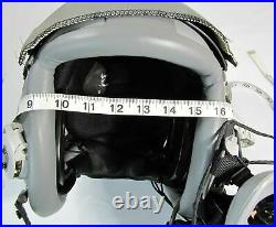 Military Gentex Fixed Wing HGU 55/P Flight Pilot Helmet Oxygen Mask NVG Mount