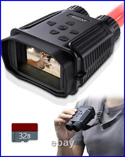Mini Night Vision Goggles with 8X Digital Zoom, Night Vision Binoculars with Soun